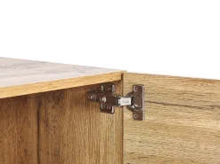 TV-bord FIORA Brun/sort