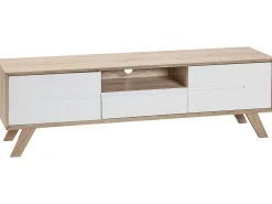 TV-bord FORESTER Brun/hvid