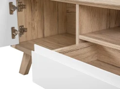 TV-bord FORESTER Brun/hvid