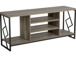 TV-bord FORRES Brun/sort