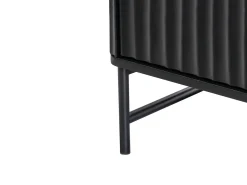 TV-bord GLASTONBURY Marmor/sort