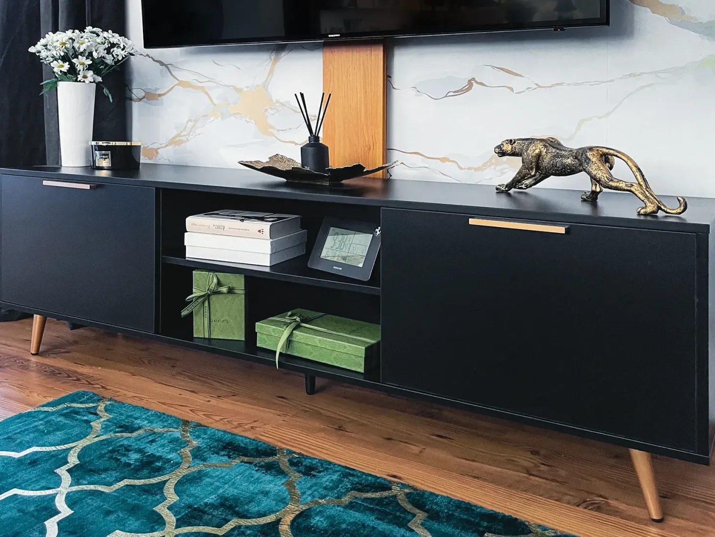 TV-bord INDIO Sort