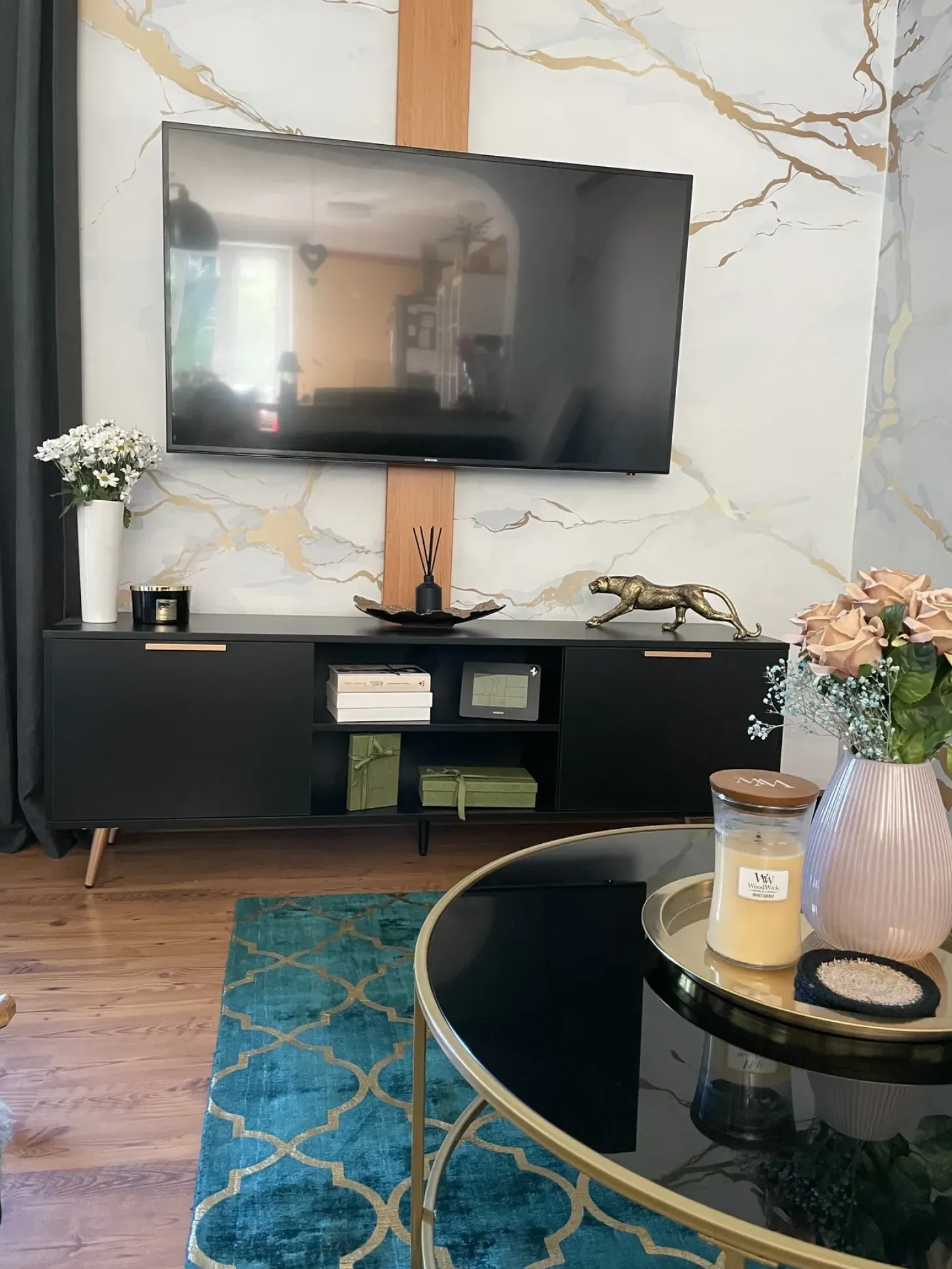 TV-bord INDIO Sort