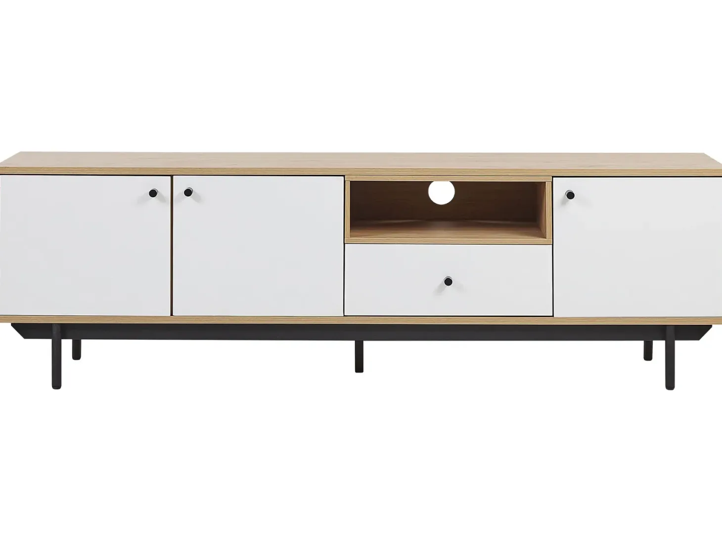 TV-bord ITACA Brun/hvid