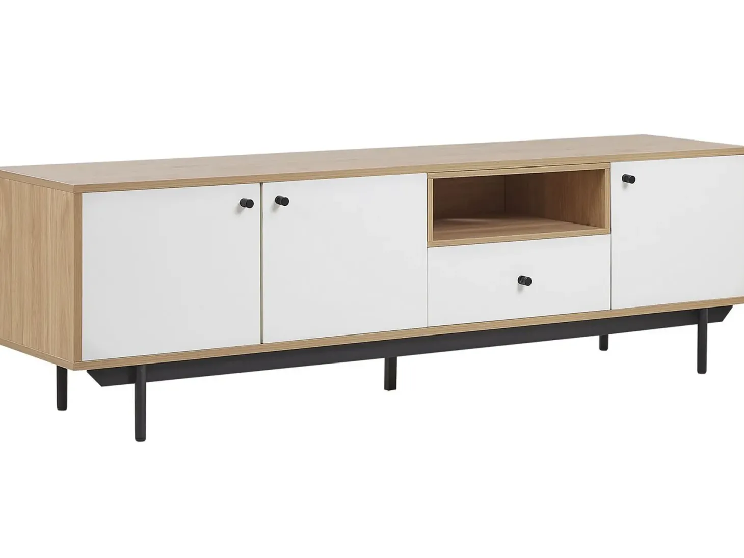 TV-bord ITACA Brun/hvid