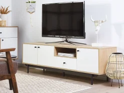 TV-bord ITACA Brun/hvid