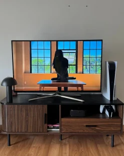 TV-bord JOSE Mørkebrun
