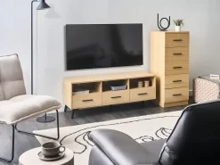 TV-bord KITIMAT Lysebrun