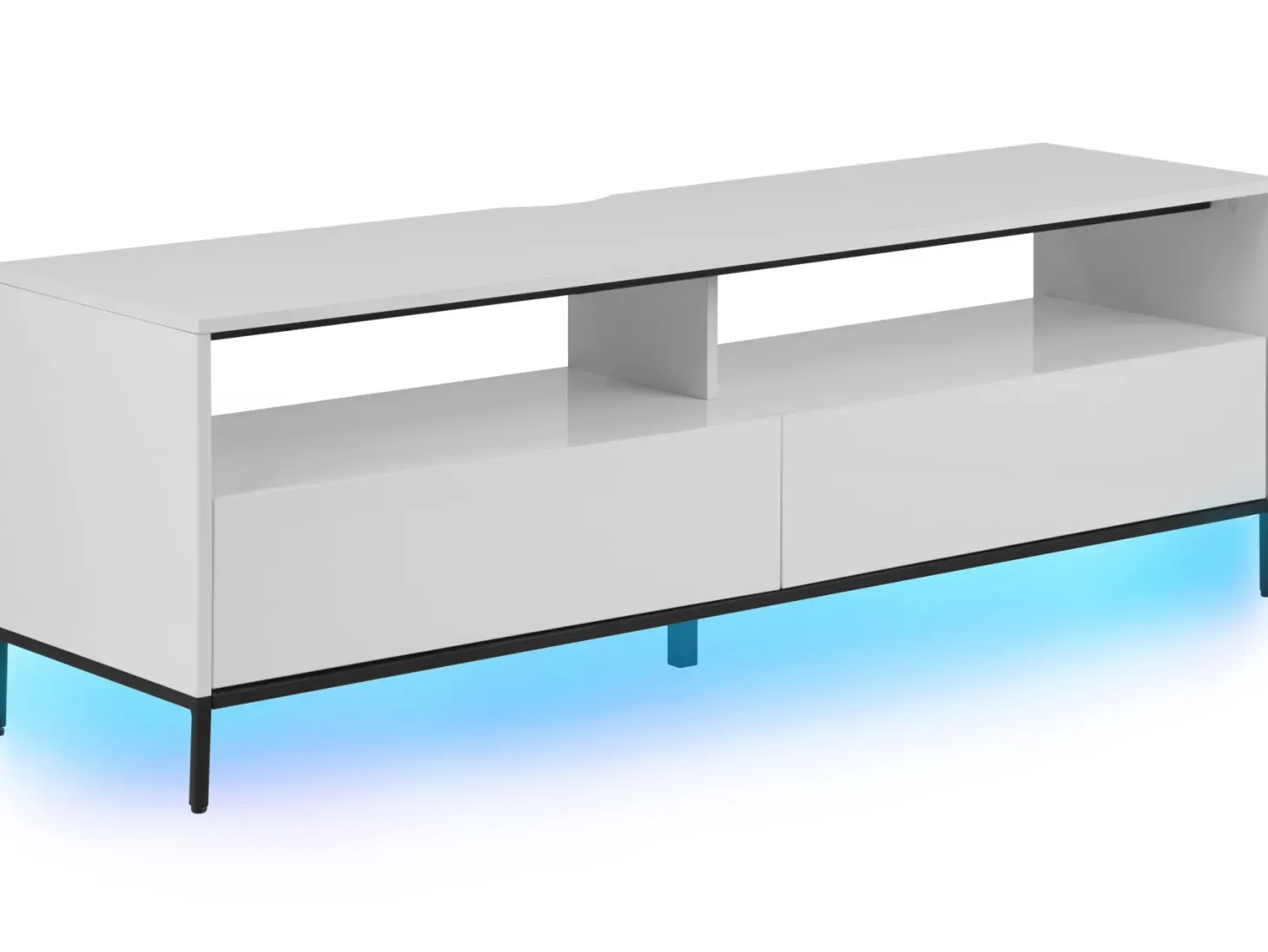 TV-bord LED SYDNEY Hvid