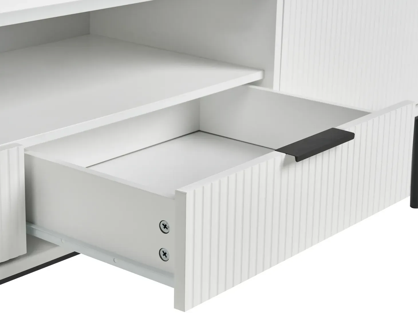 TV-bord LEDUC Hvid