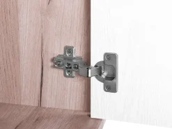 TV-bord LINCOLN Brun/hvid