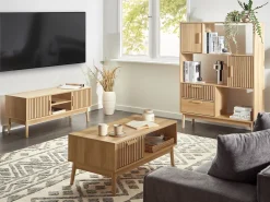 TV-bord LYNWOOD Lysebrun