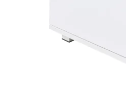 TV-bord med LED BANFF Hvid