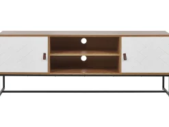TV-bord NUEVA Lysebrun/hvid