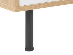 TV-bord PALMER Brun/hvid