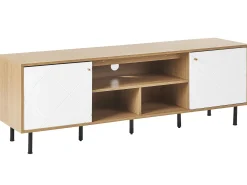 TV-bord PALMER Brun/hvid
