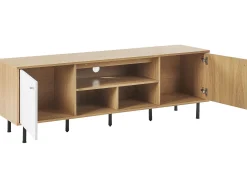 TV-bord PALMER Brun/hvid