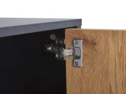 TV-bord SALINA Brun/sort