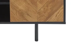 TV-bord SALINA Brun/sort