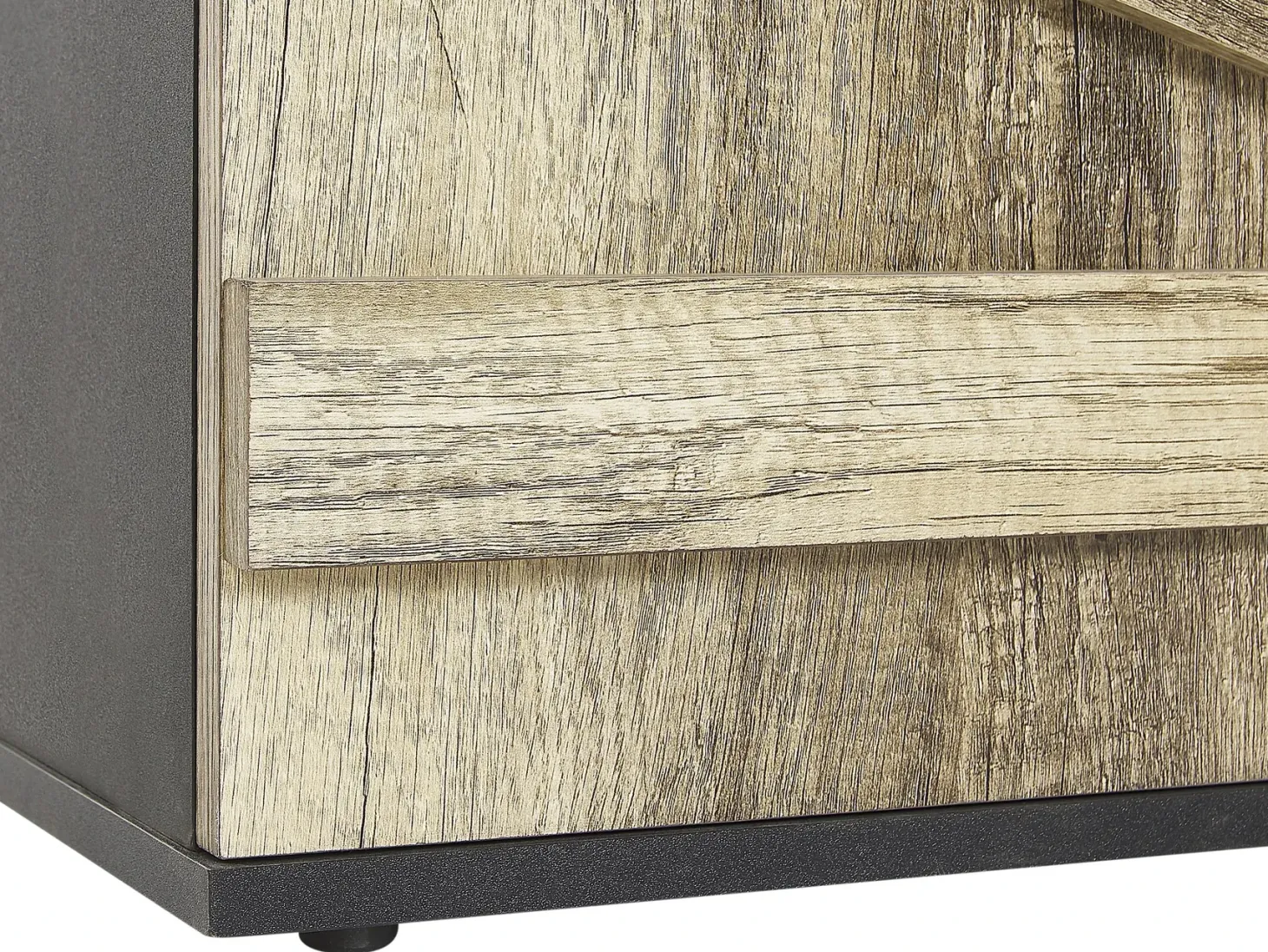 TV-bord SALTER Brun/sort