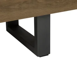 TV-bord TIMBER Mørkebrun
