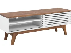 TV-bord TOLEDO II Brun/hvid