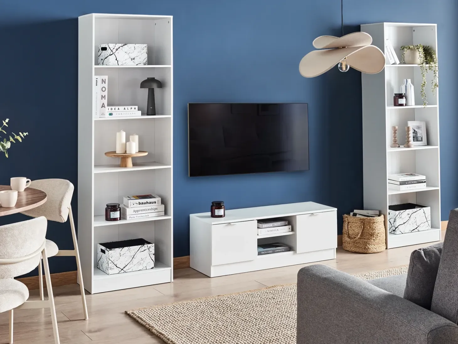 TV-bord WINNIPEG Hvid