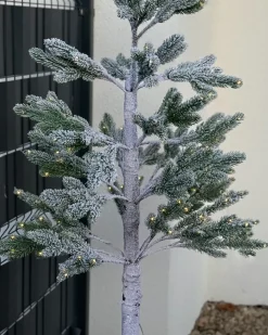 Udendørs dekoration LED ALBIONI Træ 180 cm Hvid