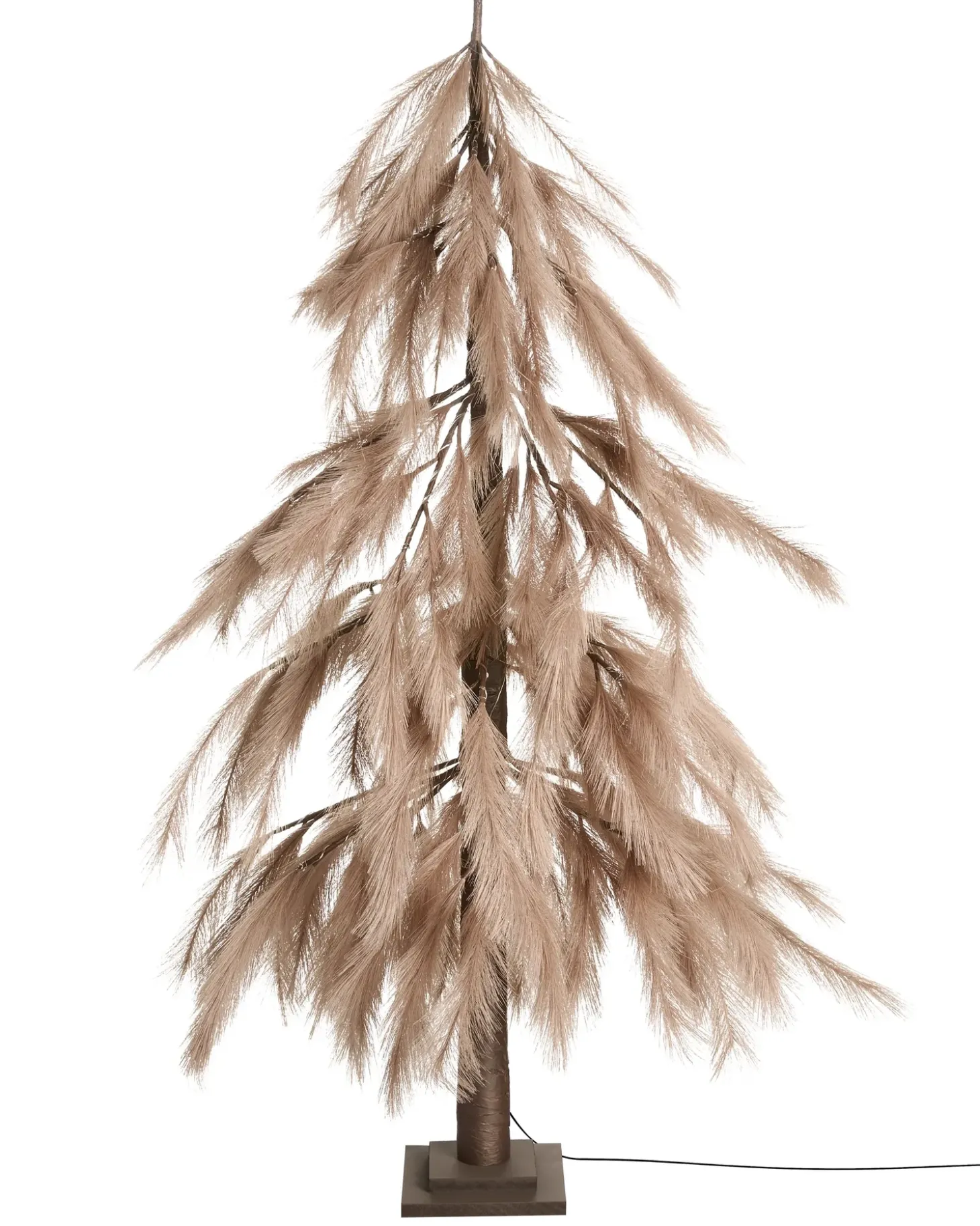 Udendørs dekoration LED BIFROST Juletræ 123 cm Beige
