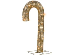 Udendørs dekoration LED HOLMAVIK Sukkertop 74 cm Guld