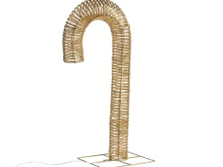 Udendørs dekoration LED HOLMAVIK Sukkertop 74 cm Guld