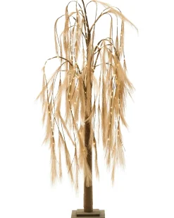 Udendørs dekoration LED KOPASKER Træ 160 cm Beige