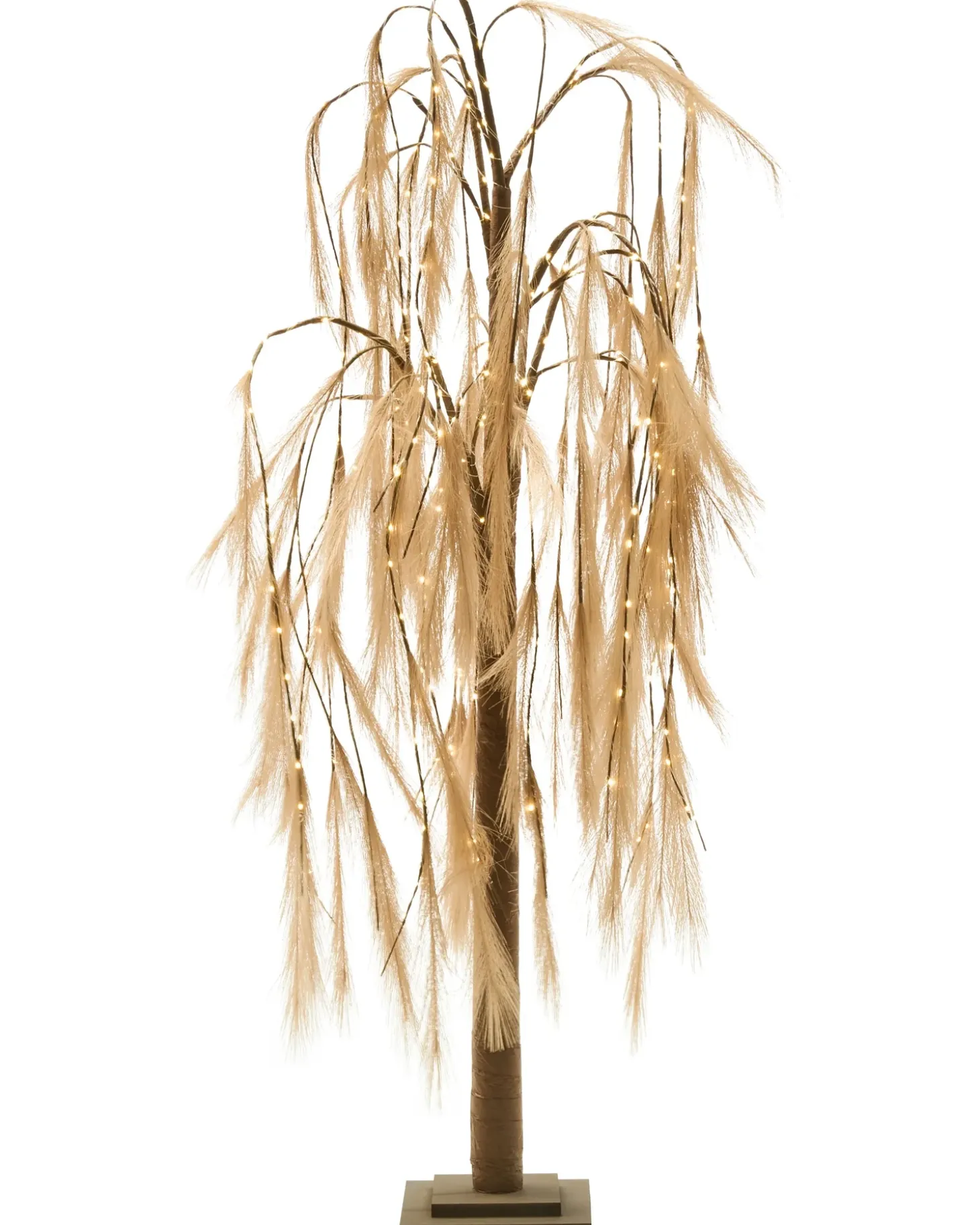 Udendørs dekoration LED KOPASKER Træ 160 cm Beige