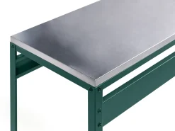 Udendørs barbord MAENZA 120 cm 40 cm Metal Grøn