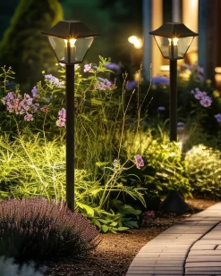 Udendørs bedlampe GOSABA Sort