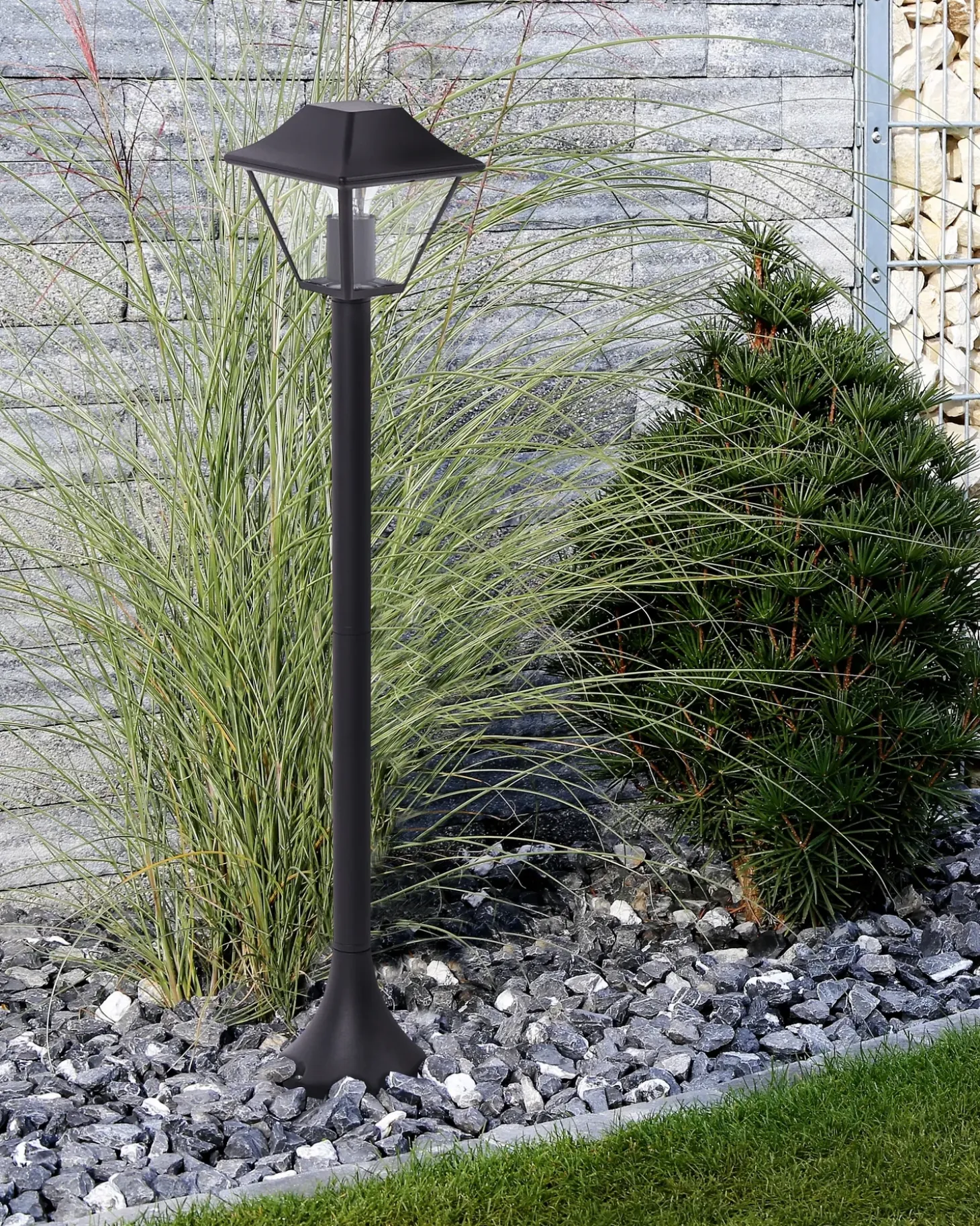 Udendørs bedlampe GOSABA Sort