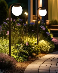 Udendørs bedlampe KULSI Sort