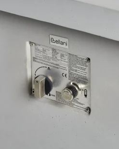 Udendørs gaspejs AMBRIM Beton Lysegrå