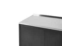 Udendørs køkkenkabinet VILAMA Sort Metal