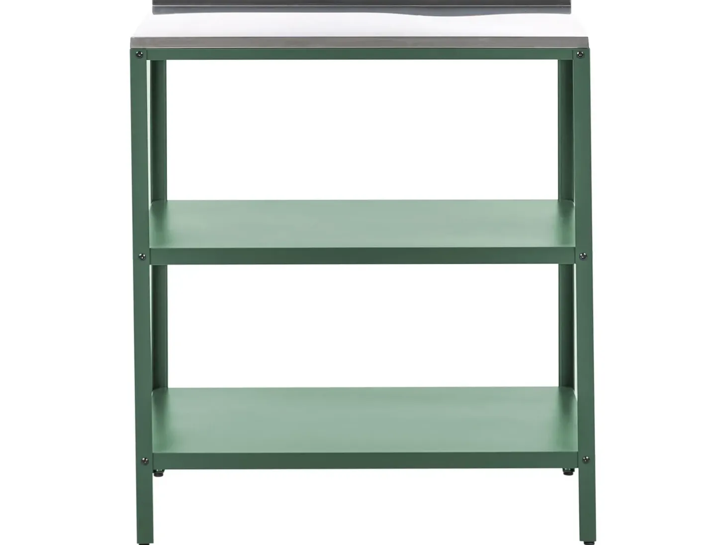 Udendørs køkkensæt i 4 dele med håndvask VILAMA Grøn Metal