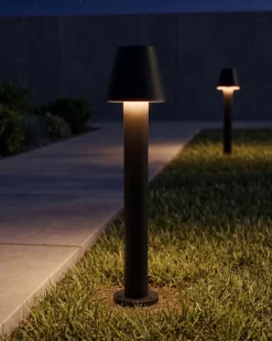 Udendørs LED-bedlampe HOLMES Sort