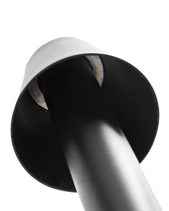 Udendørs LED-bedlampe HOLMES Sort