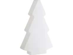 Udendørs LED-gulvlampe FINNAN Juletræ 83 cm Hvid