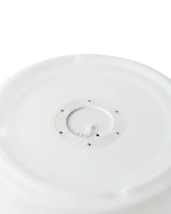 Udendørs LED-gulvlampe PIEDRA Med fjernbetjening Hvid