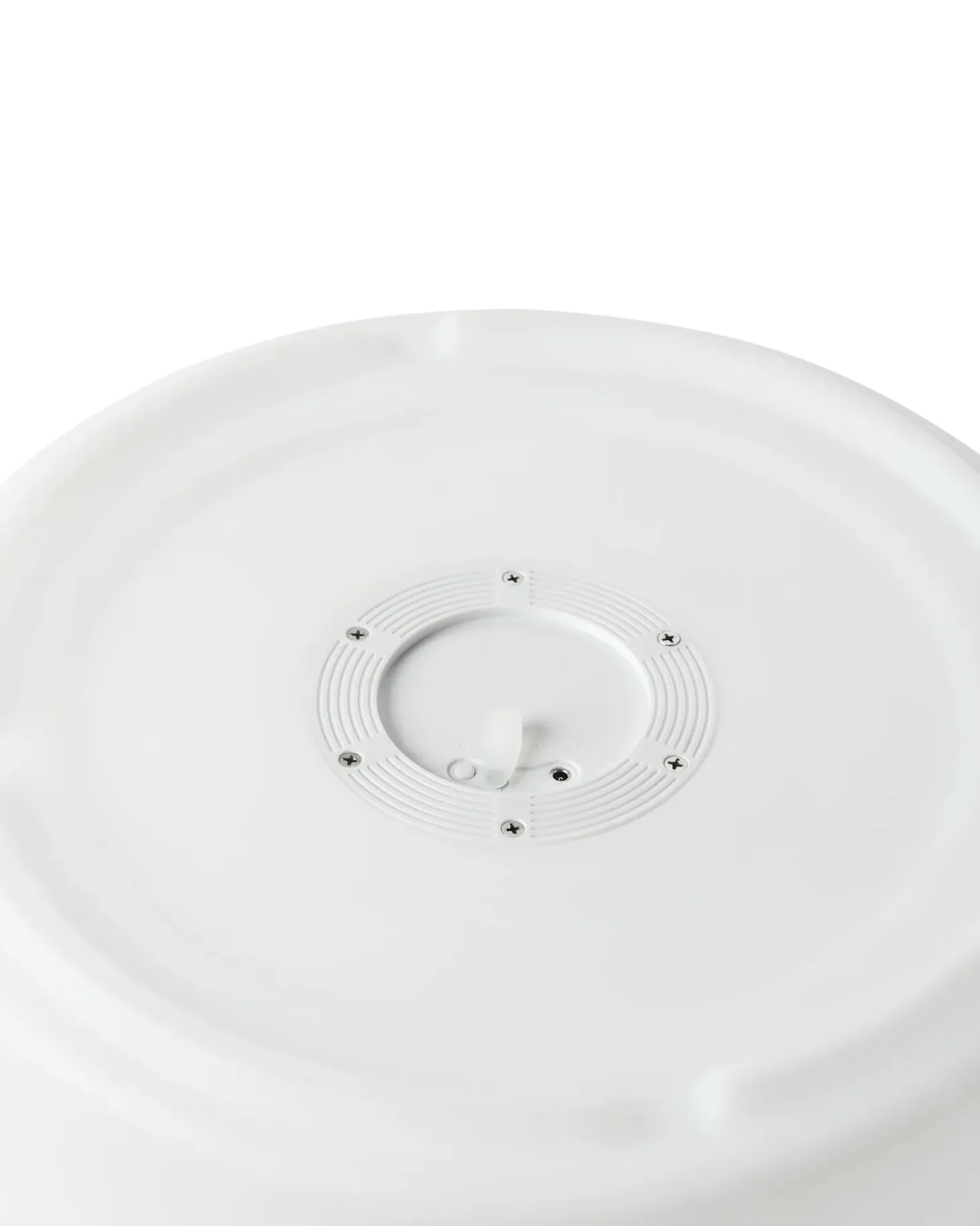 Udendørs LED-gulvlampe PIEDRA Med fjernbetjening Hvid