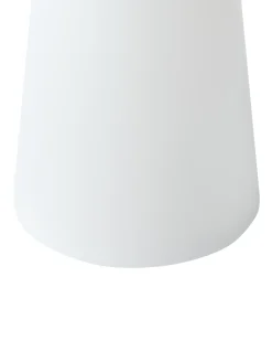 Udendørs LED-gulvlampe SABANAS Med fjernbetjening Hvid