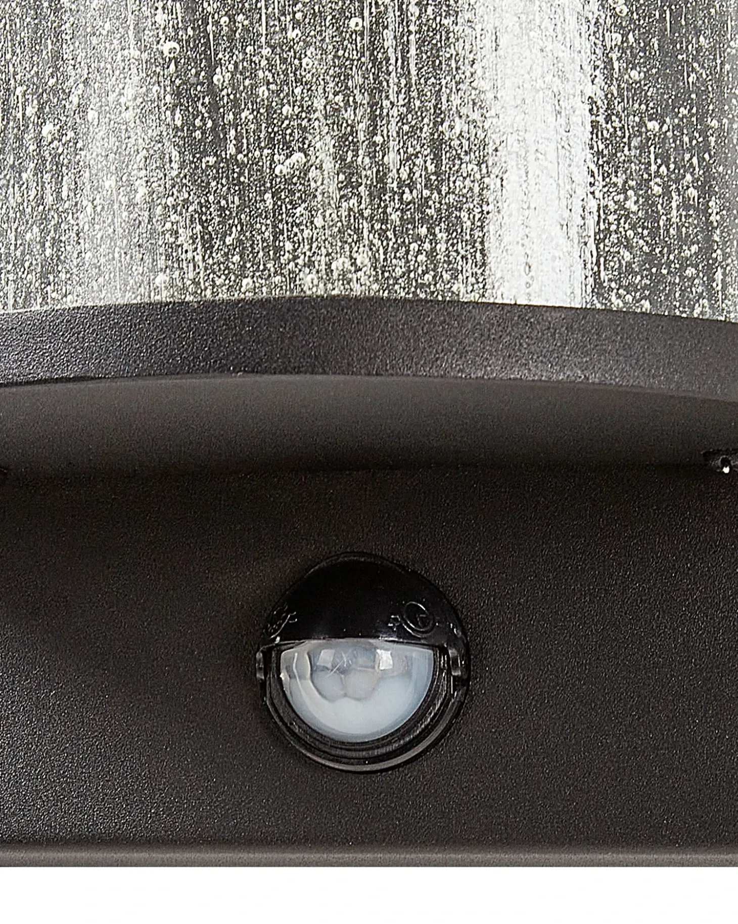 Udendørs LED-væglampe PHEPPIE Med bevægelsessensor Sort