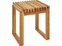 Udendørs sidebord BELLANO 35 cm 40 cm Akacietræ Brun