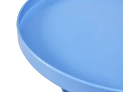Udendørs sidebord CAVINIA 40 cm 40 cm Metal Himmelblå