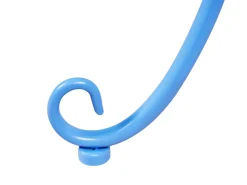 Udendørs sidebord CAVINIA 40 cm 40 cm Metal Himmelblå